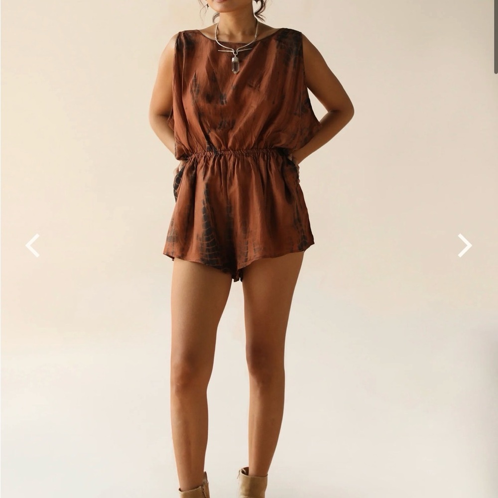FARA boutique silk Mia Jumpsuit
